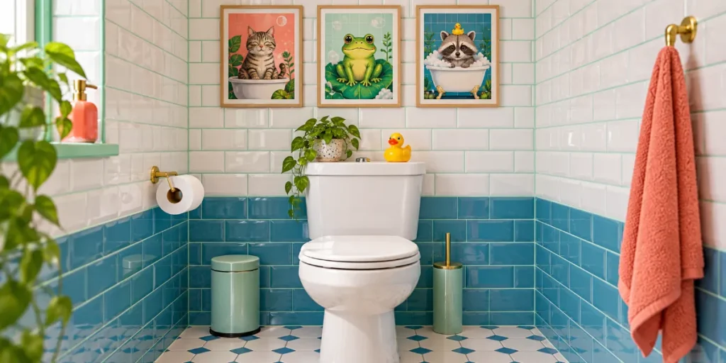 Affiches WC humoristiques