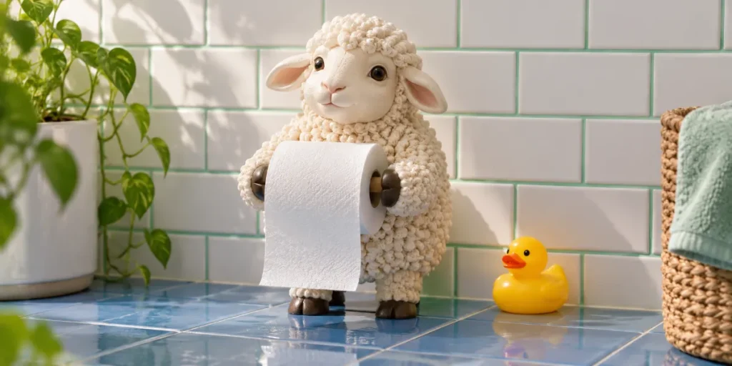 Porte-papier WC humoristiques