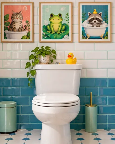 Affiches WC Humoristiques